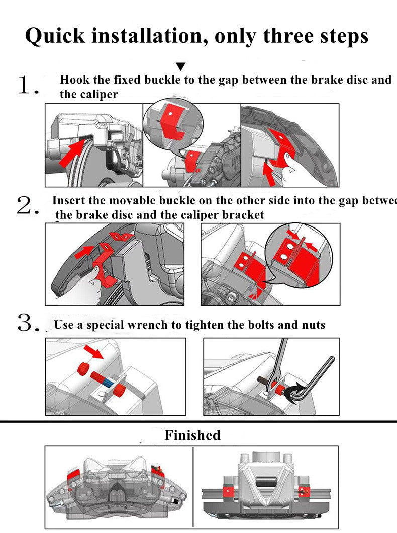 installation of tesla caliper covers