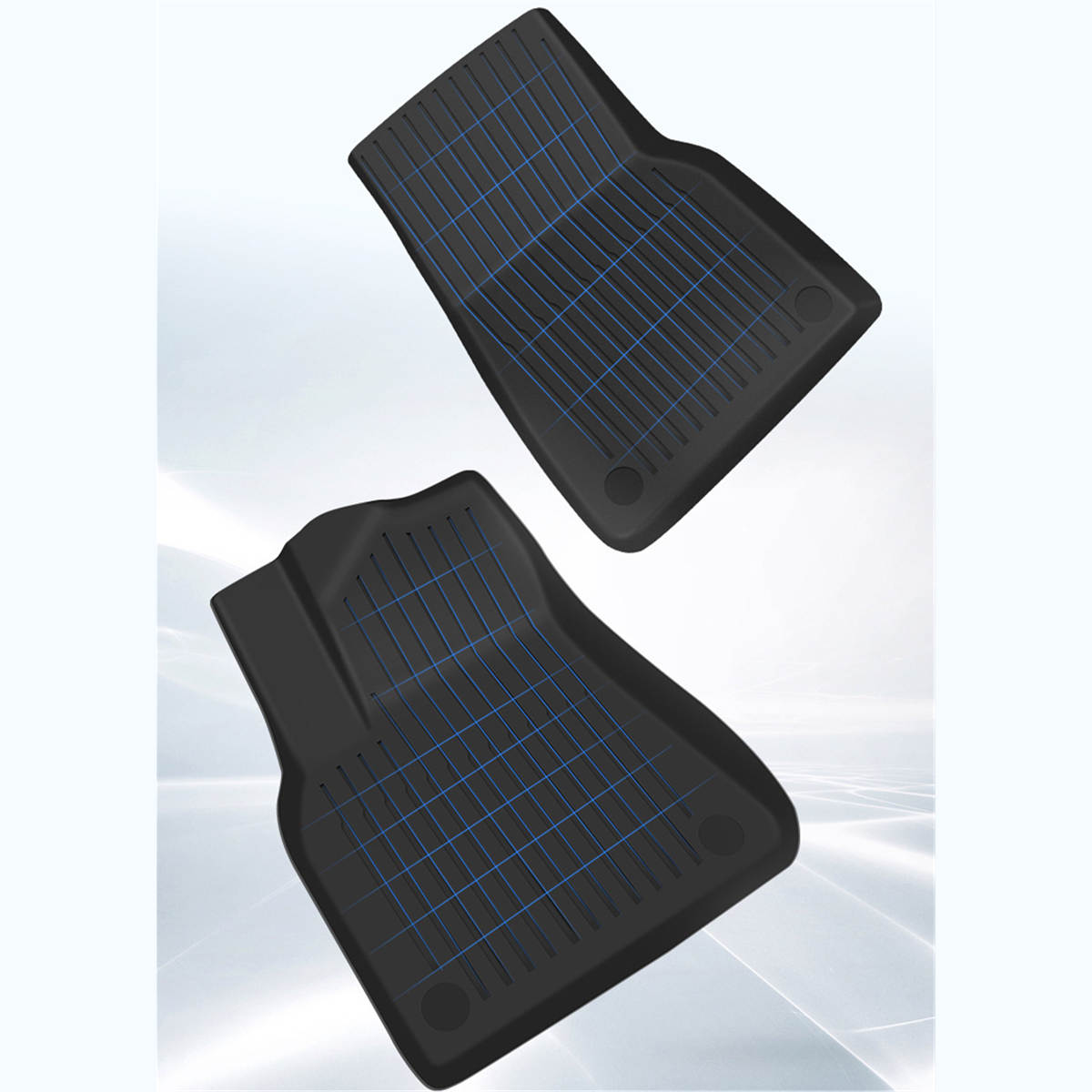 TPE Foot Mats for Tesla Model Y（2019-2023）