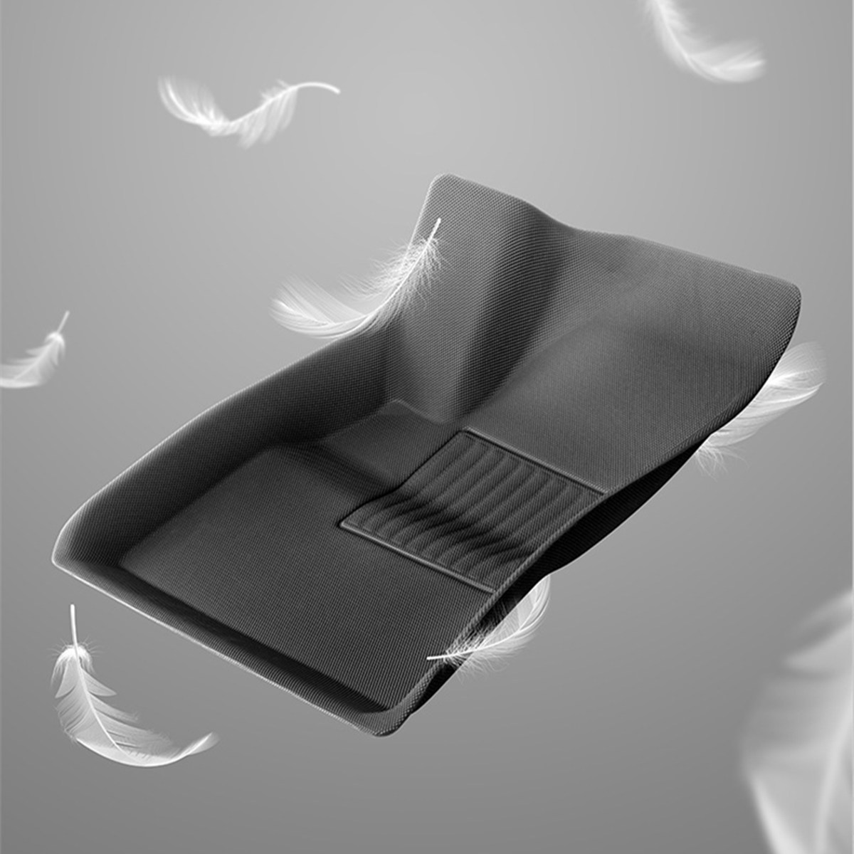 6pcs 3D All Weather Tesla Model Y Floor Mats