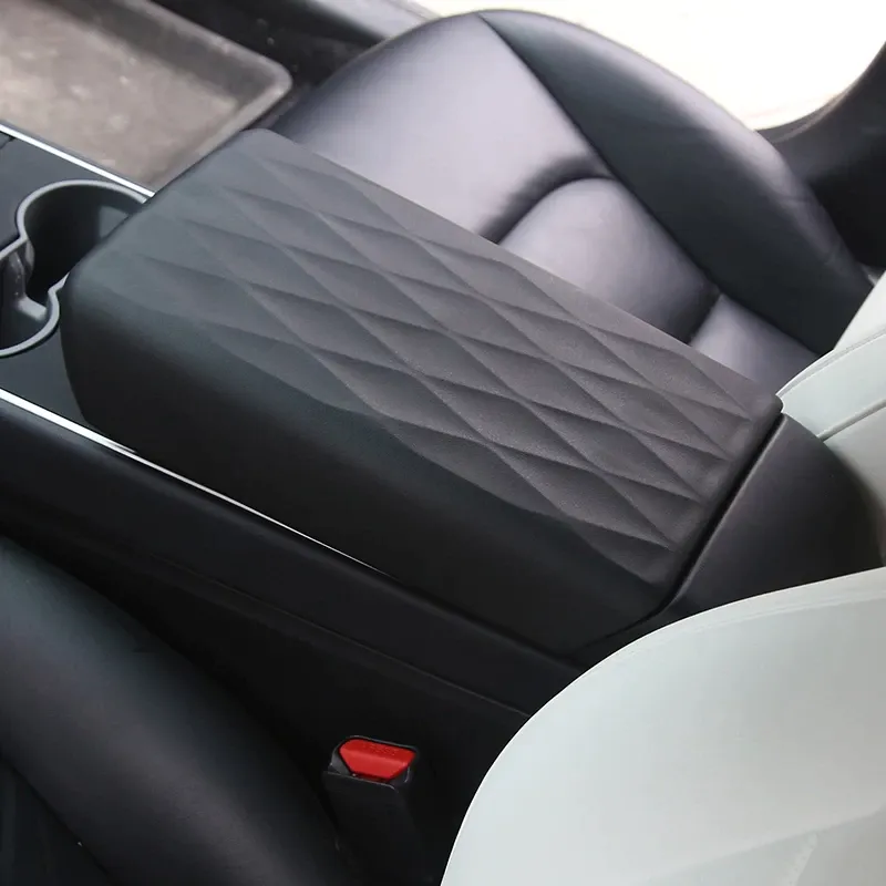 TPE Center Console Armrest Cover For Tesla Model 3/Y (2017-2023)
