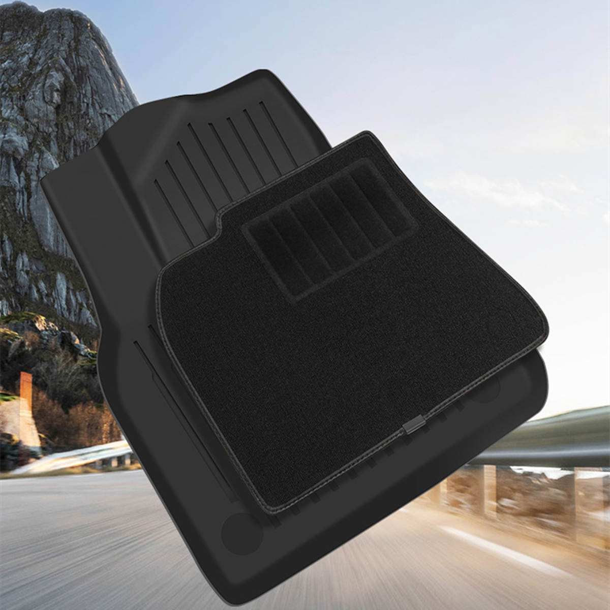 TPE Foot Mats for Tesla Model Y(2019-2023)