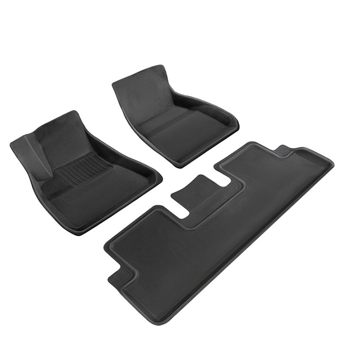 3D All Weather Tesla Model 3 Floor Mats(2020-2023)