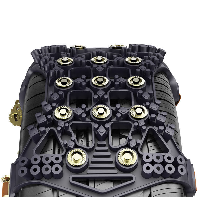 Snow Chains for Tesla Model 3/S/X/Y (Set of 6)
