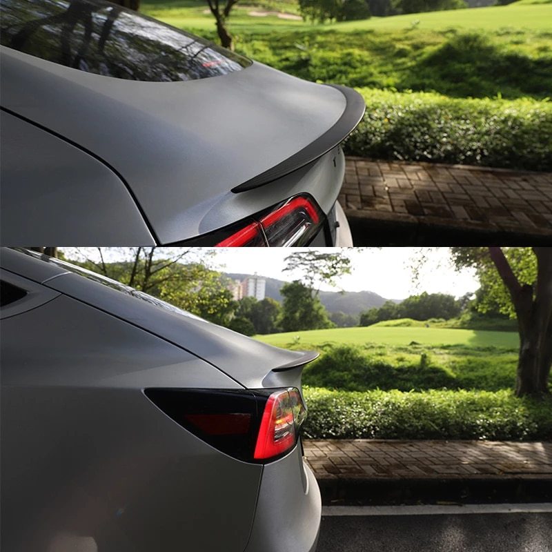 Carbon fiber pattern spoiler for Tesla Model 3(2017-2023)