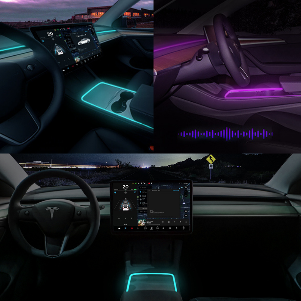 Ambient Lights suitable for Tesla Model 3/Y (2021-2023)