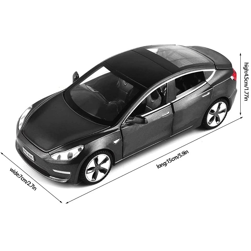 1:32 Tesla Diecast Model 3-TESMAG