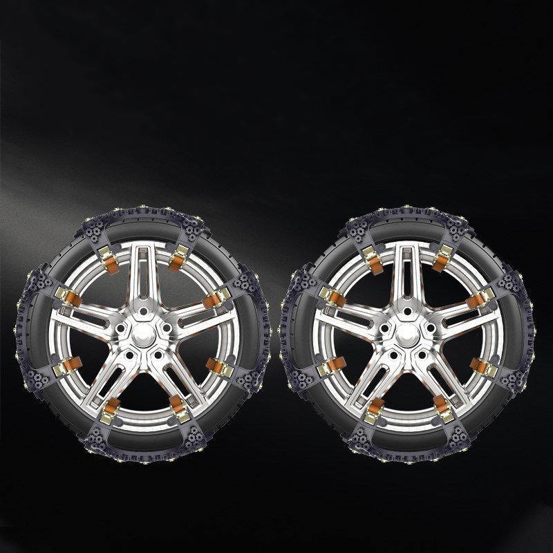 Snow Chains for Tesla Model 3/S/X/Y (Set of 6)