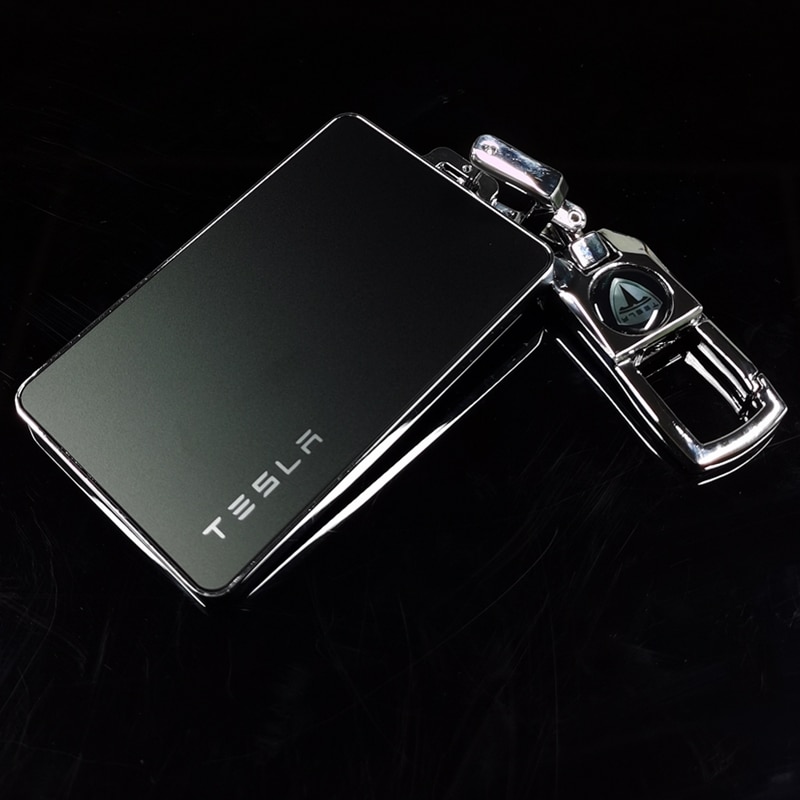 Key holder made of zinc alloy for Tesla models S/3/X/Y