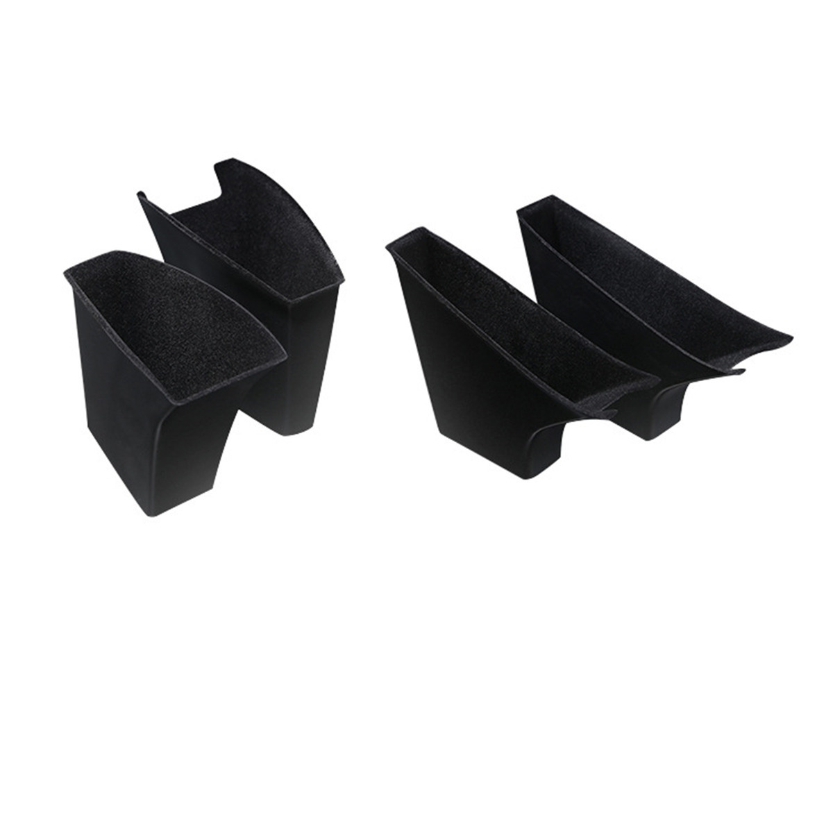 4pcs Door Handle Storage Box for Tesla Model 3/Y( 2017-2023.10)