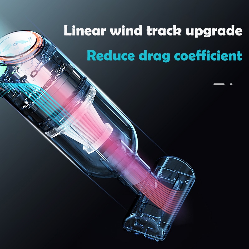 8000 Pa Handheld Tesla Vacuum Cleaner with Built-in Battery