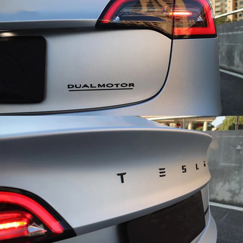 Tesla Mandalorian Logo Decoration Sticker for Model 3/Y