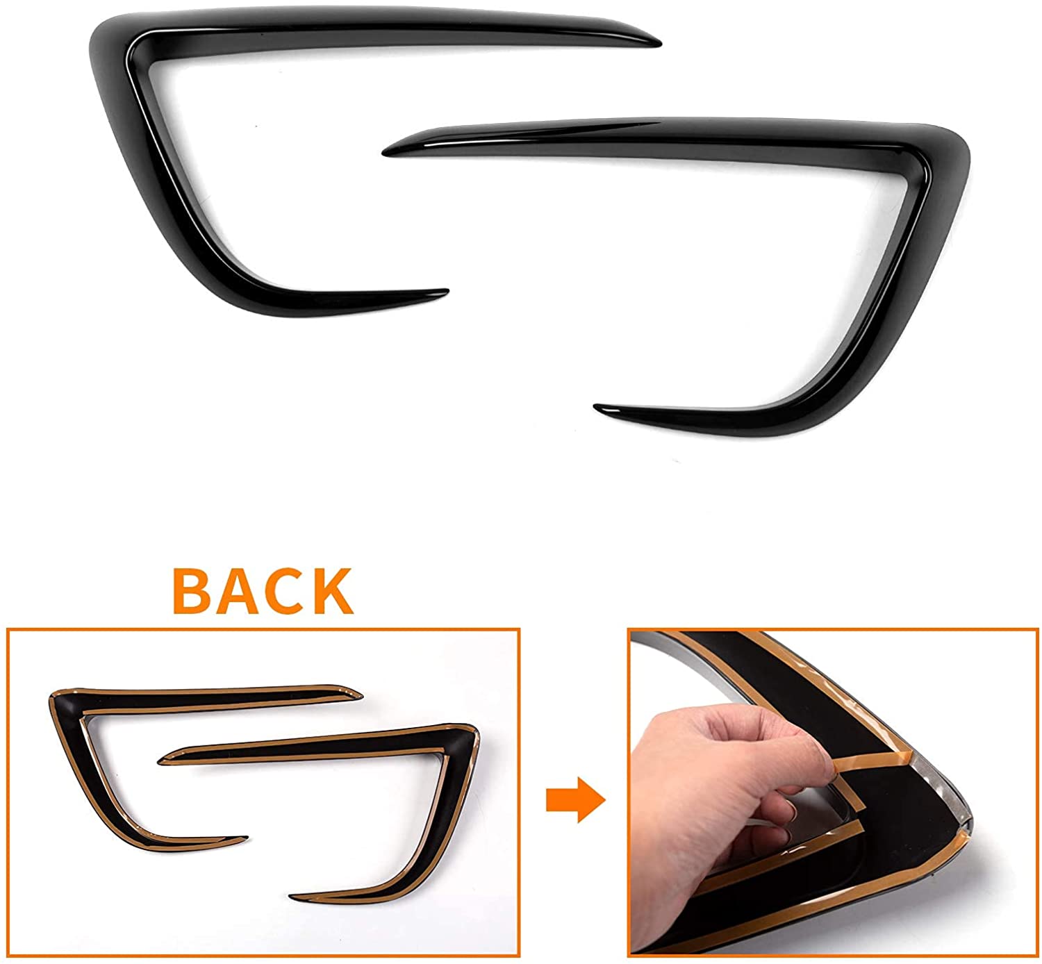 Trim for Tesla Model 3/Y Fog Lights 2017-2023