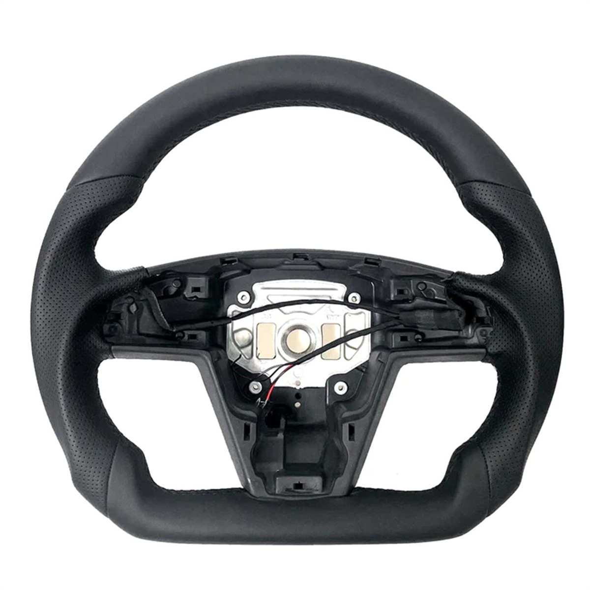 Round Steering Wheel Replacement for Tesla Model S/X 2021+ 