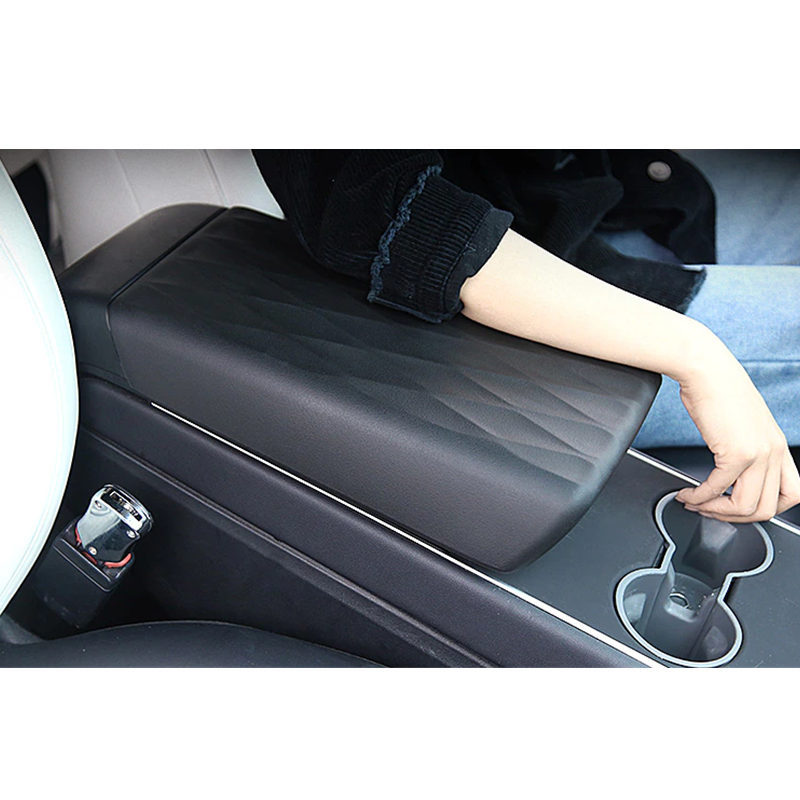 TPE Center Console Armrest Cover For Tesla Model 3/Y (2017-2023)