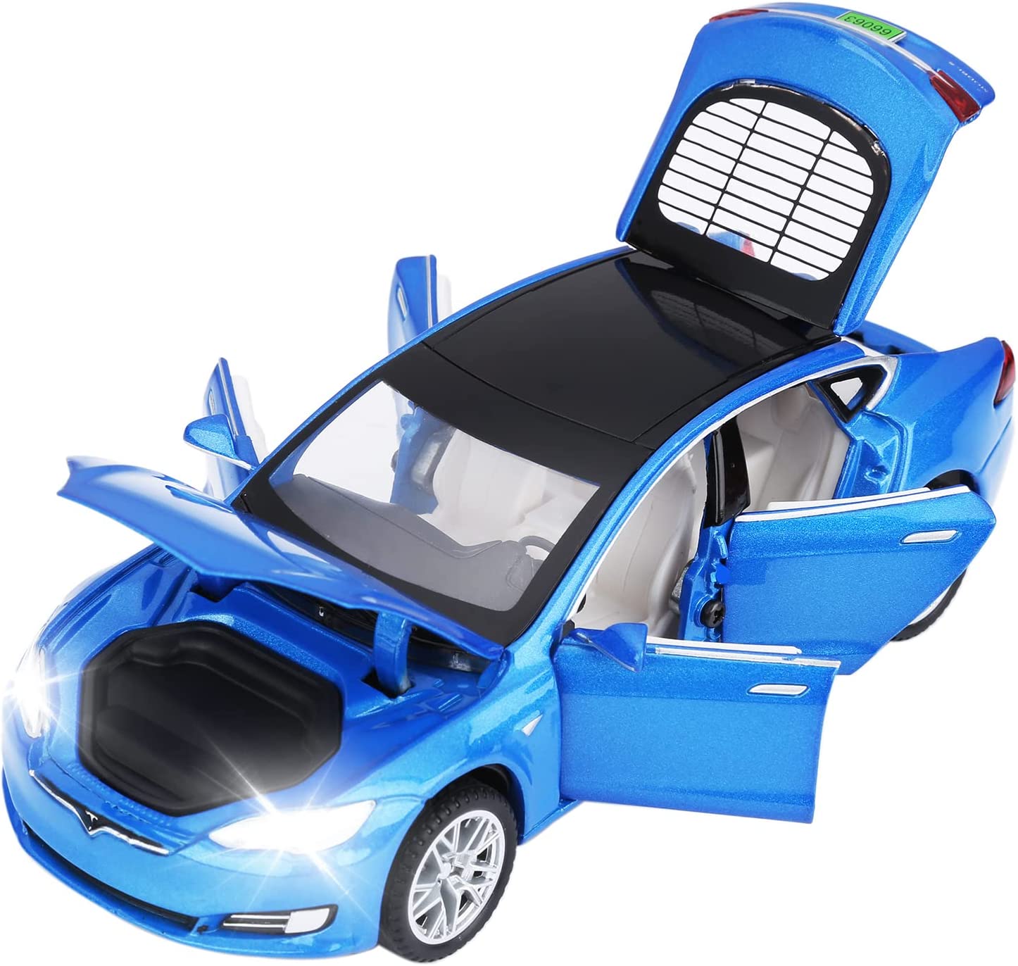 1:32 Tesla Model S Toy Car - Alloy Model