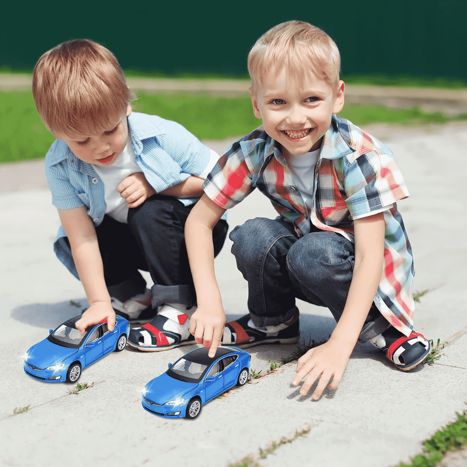 1:32 Tesla Model S Toy Car - Alloy Model