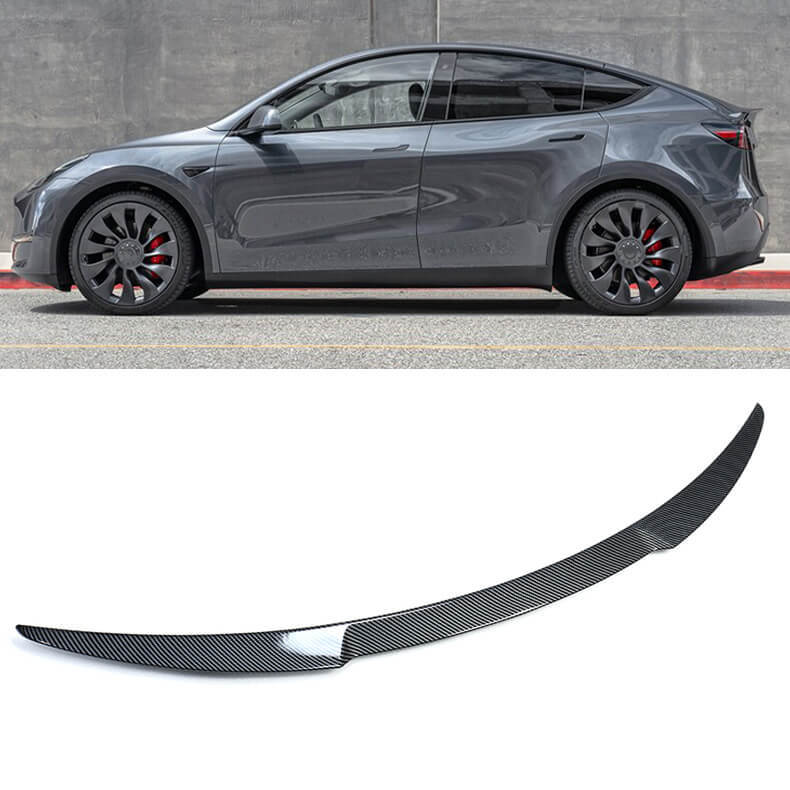 Tesla Model Y Carbon Fiber Performance Rear Spoiler