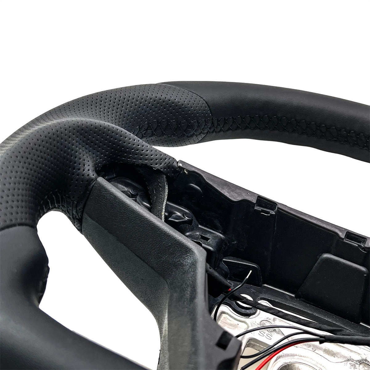 Round Steering Wheel Replacement for Tesla Model S/X 2021+ 