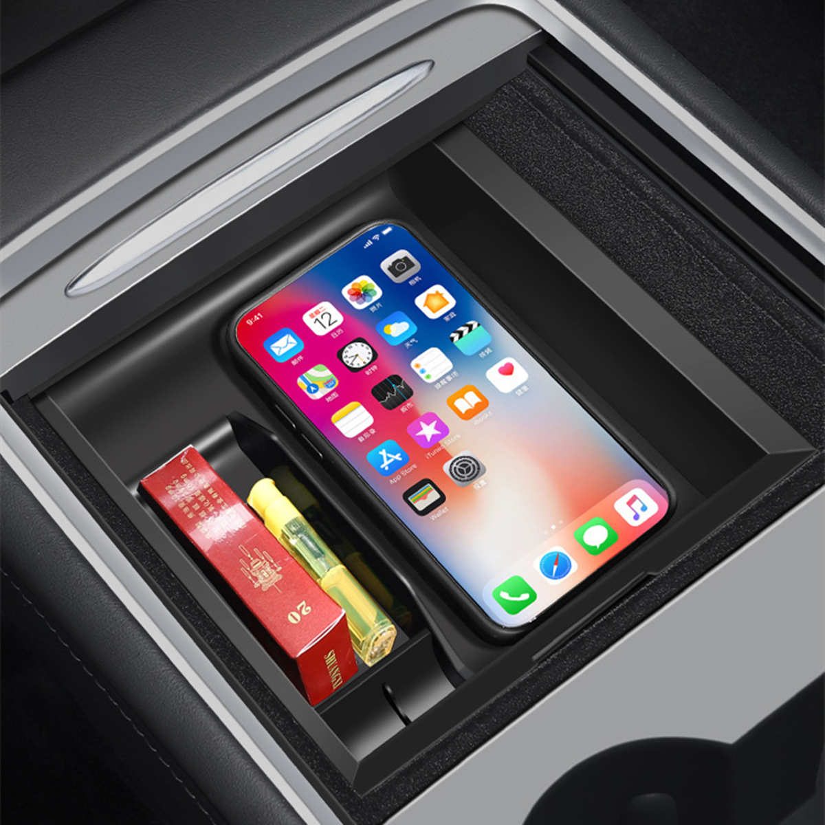 Center Armrest Storage Box for Tesla Model 3/Y