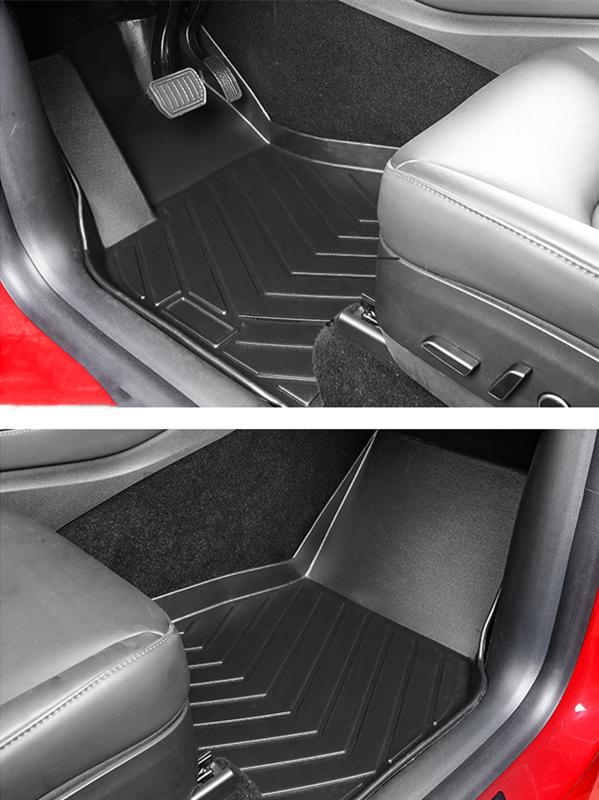 TPE All Weather Floor Mats for Tesla Model Y - Left rudder