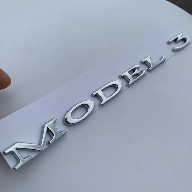 Tesla Black Emblem