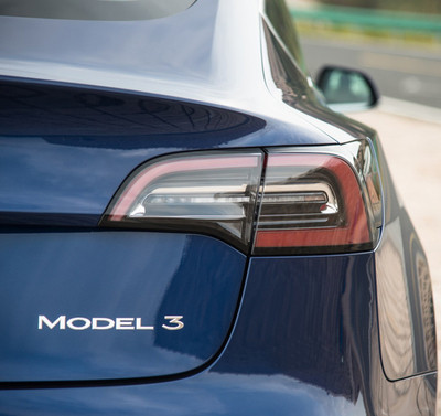 Tesla Black Emblem