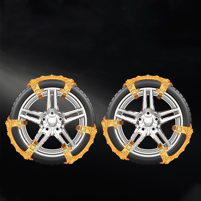 Snow Chains for Tesla Model 3/S/X/Y (Set of 6)