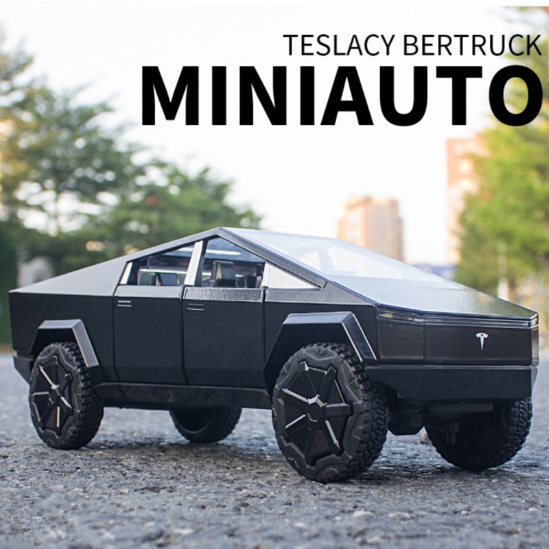 1/24 Tesla Cybertruck Toy Car-TESMAG