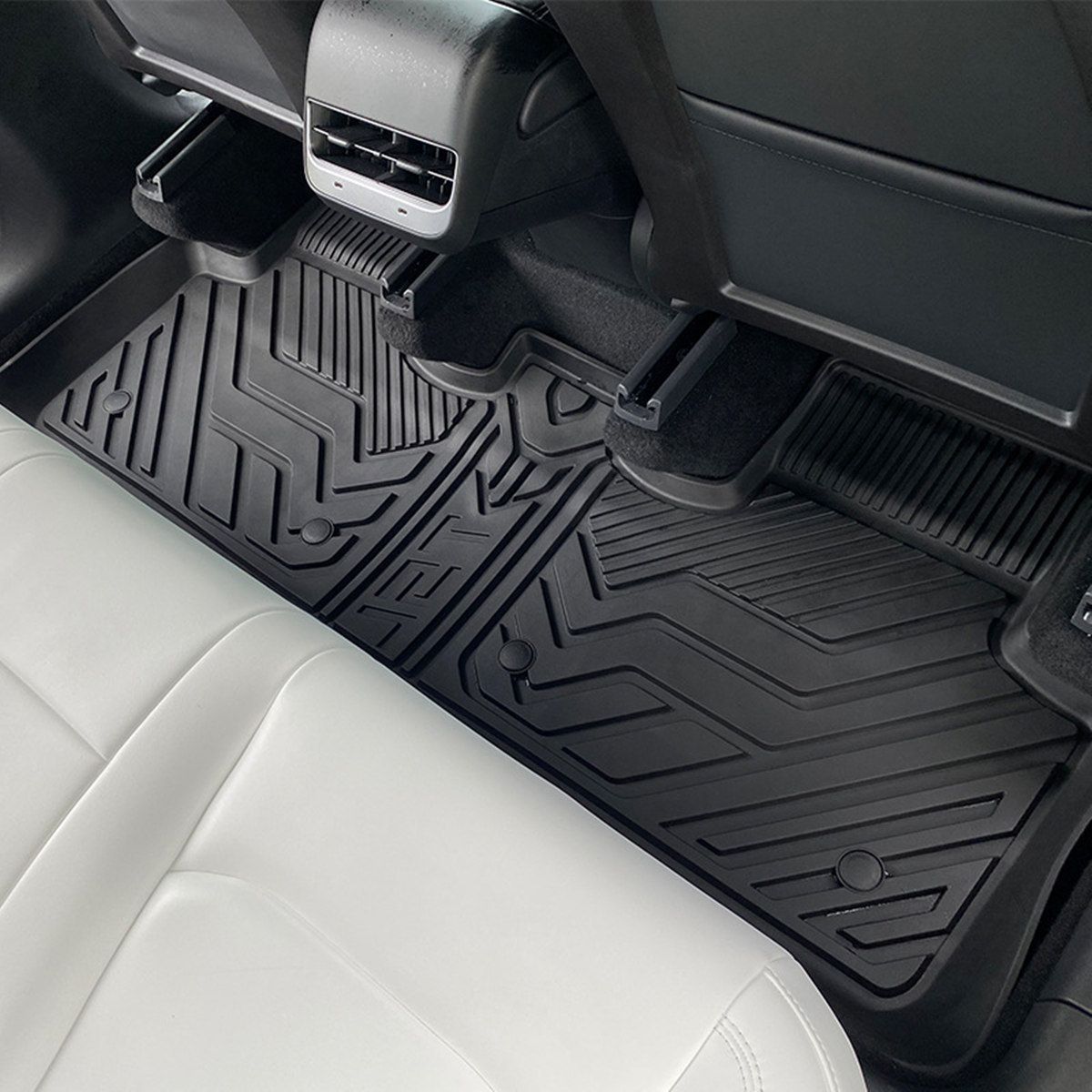 Tesla Model Y TPE Floor Mat - Left rudder-TESMAG