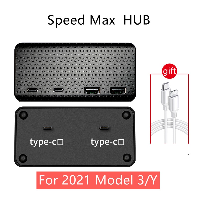 For 2021 Tesla Model 3 Usb Hub