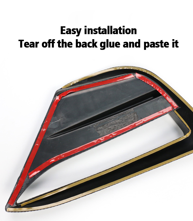 Fog Light Spoiler Trim Guard for the Tesla Model Y (2017-2023）