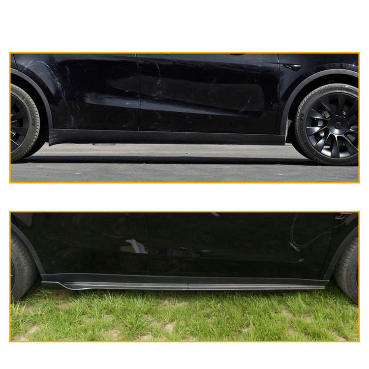 ABS Plastic Side Skirt for Tesla Model Y(2020-2023)