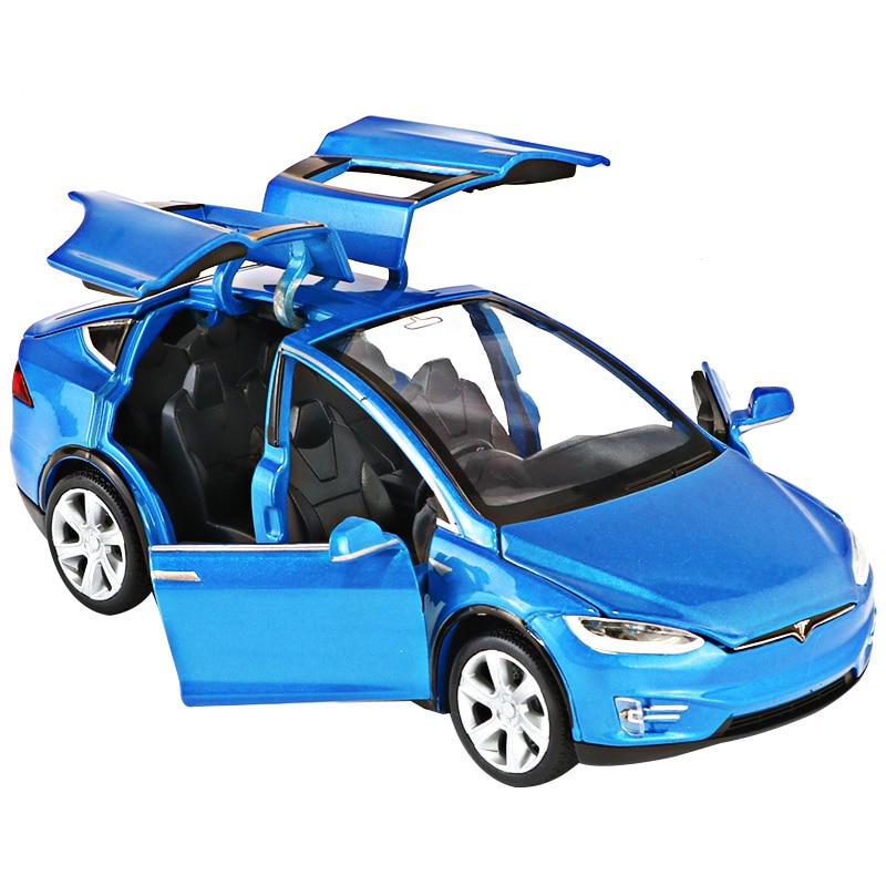 1 32 Tesla Model X Toy Car Alloy Car Model Diecasts