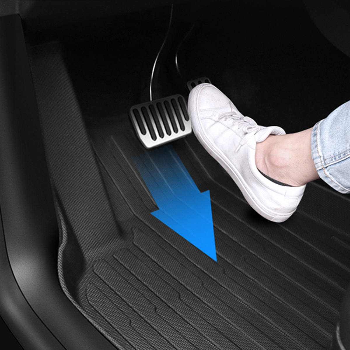 TPE Foot Mats for Tesla Model 3