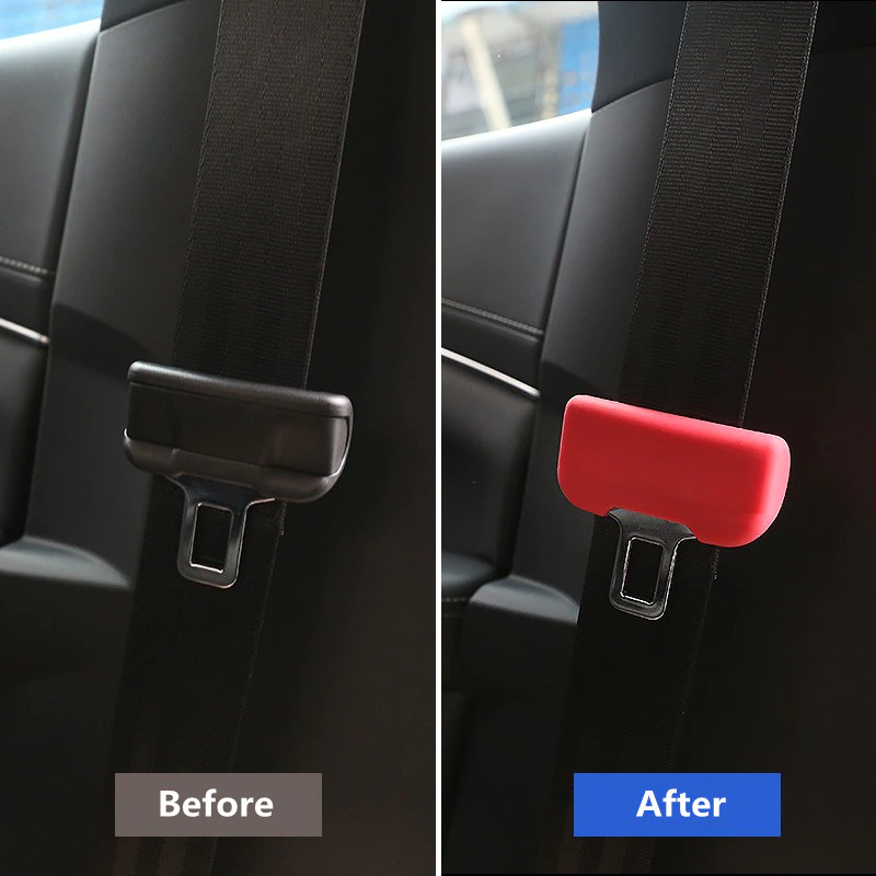 Alcantara Seat Belt Cover for Tesla Model 3/S/X/Y 2012-2024