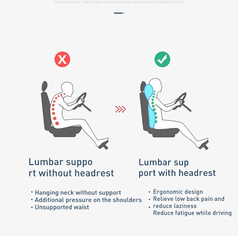 Electric Massage Headrest for Tesla Seat