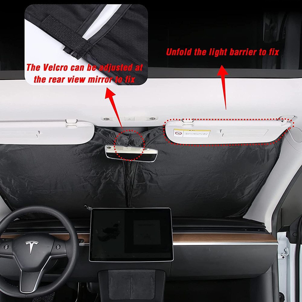 Glass Roof Sunshade for Tesla Model 3/Y