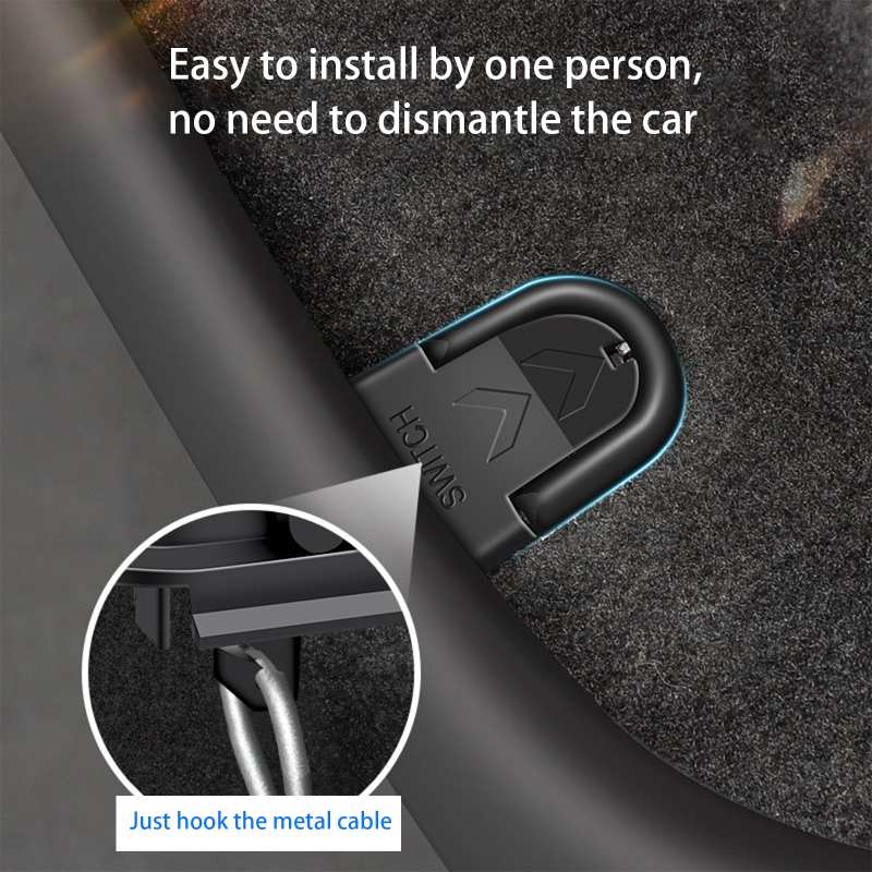 Emergency Puller Lock for Tesla Model Y Rear Door