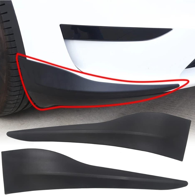 Front Bumper Corner Protection Guards for Tesla Model Y  (1 Pair)