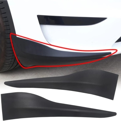 Front Bumper Corner Protection Guards for Tesla Model Y  (1 Pair)