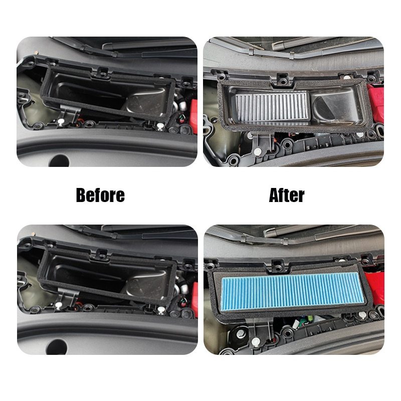 Car Air Flow Vent Cover For Tesla Model 3 Air Filter(2021-2022)