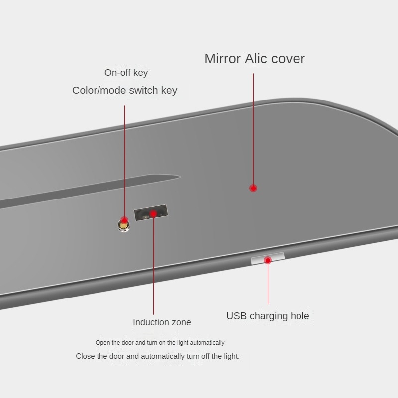 LED Door Sill Ambient Light for Tesla Model S/3/X/Y