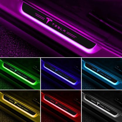 LED Door Sill Ambient Light for Tesla Model S/3/X/Y