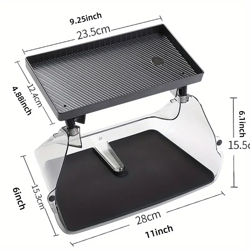 Magnetic Translucent Storage Box For Tesla Model 3/Y