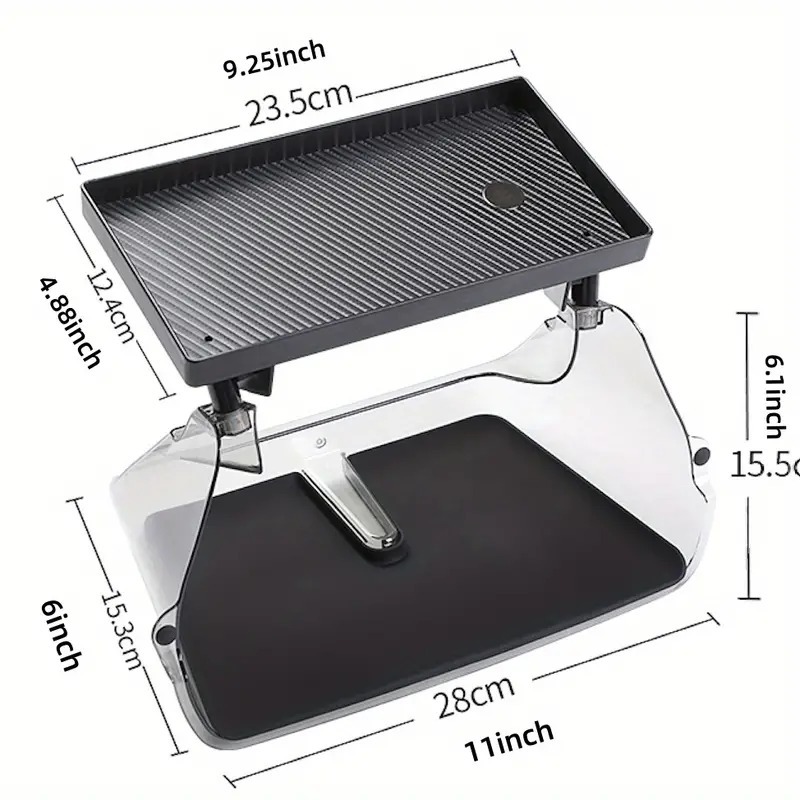 Magnetic Translucent Storage Box For Tesla Model 3/Y