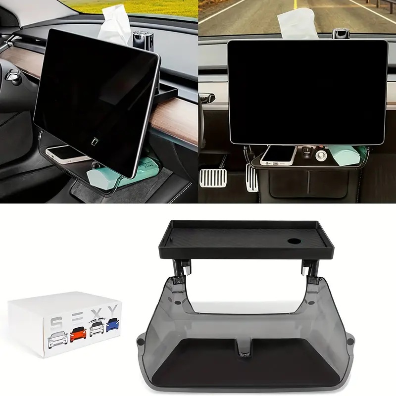 Magnetic Translucent Storage Box For Tesla Model 3/Y