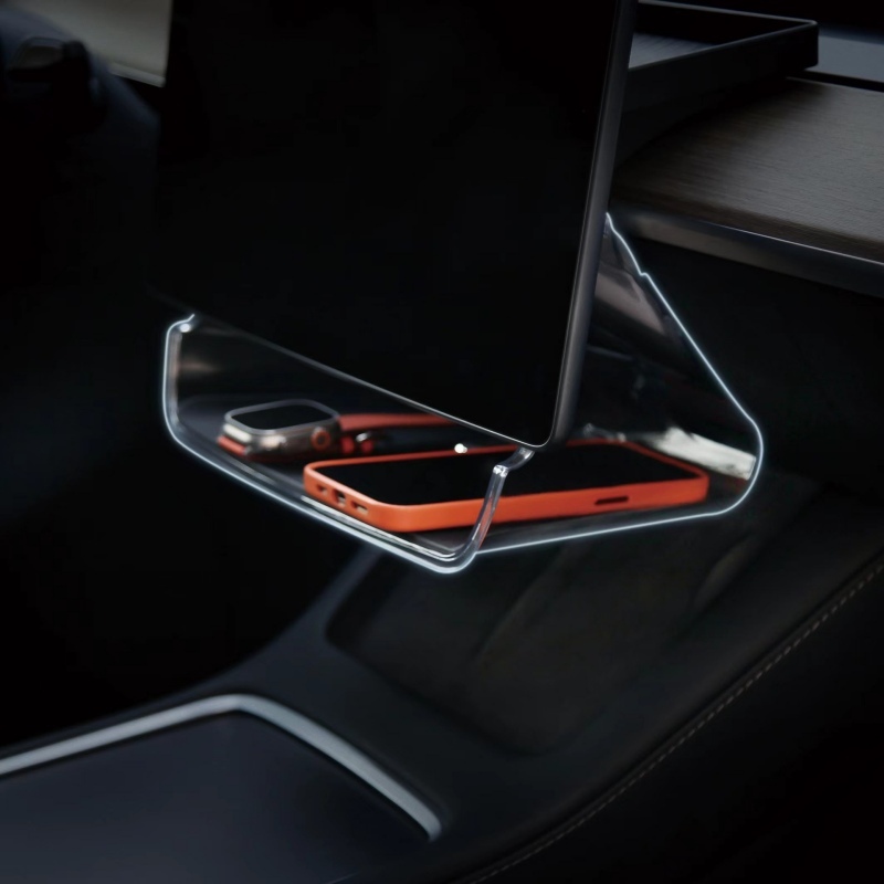 Magnetic Translucent Storage Box For Tesla Model 3/Y