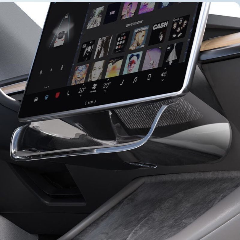 Magnetic Translucent Storage Box For Tesla Model 3/Y