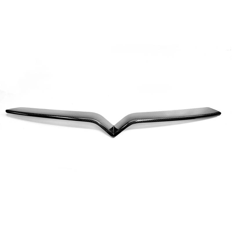 Model X Front End Inlay - Real Molded Carbon Fiber(2016-2024)