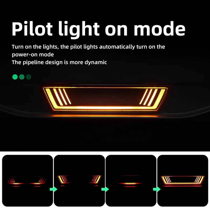 Tesla Model Y Arka Tampon Aydinlatma（2019-2023）